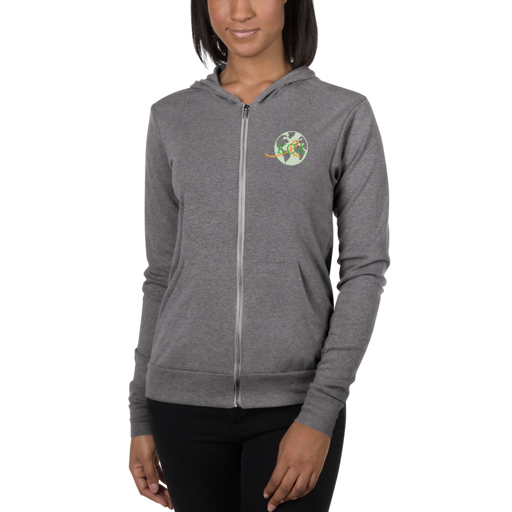 Unisex zip hoodie Product