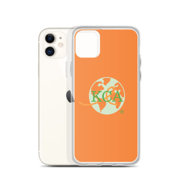 Image of Kidney Cancer Association iPhone 11 Case with white color iPhone