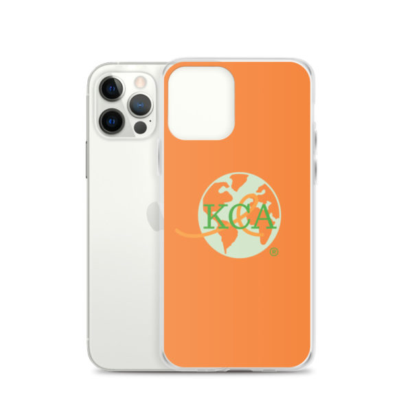 Image of Kidney Cancer Association iPhone 12 Pro Case with white color iPhone