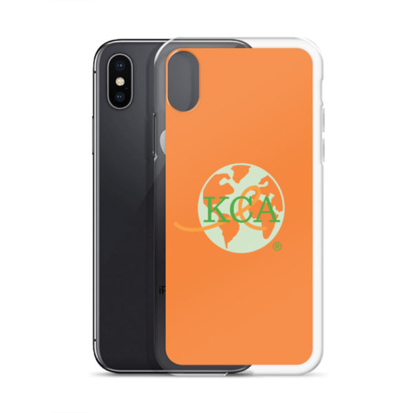 Image of Kidney Cancer Association iPhone XS Case with black color iPhone
