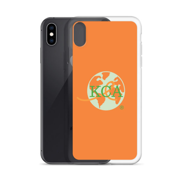 Image of Kidney Cancer Association iPhone XS Max Case with black color iPhone