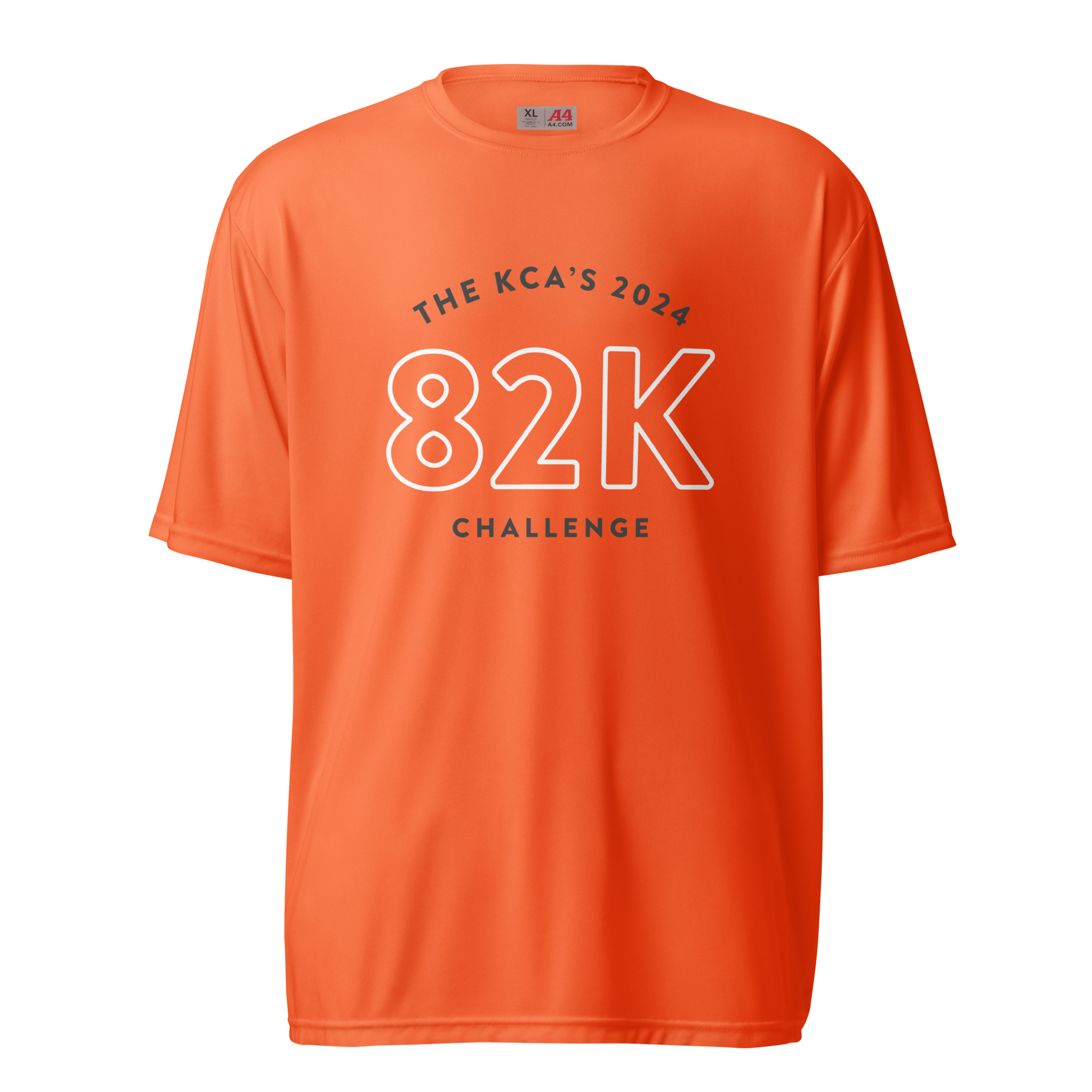 2024 82K Challenge orange T-Shirt Product