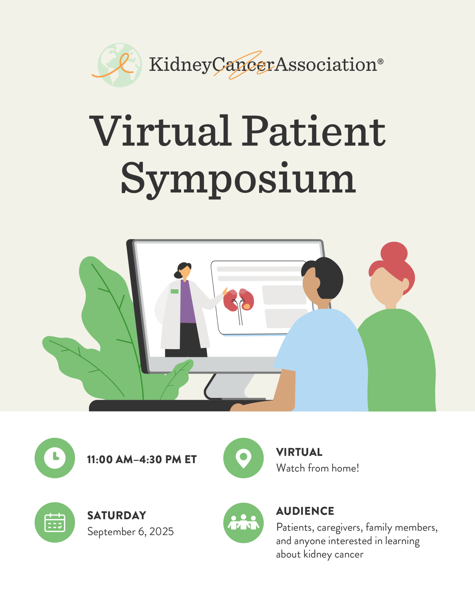 Virtual Patient Symposium - Kidney Cancer Association